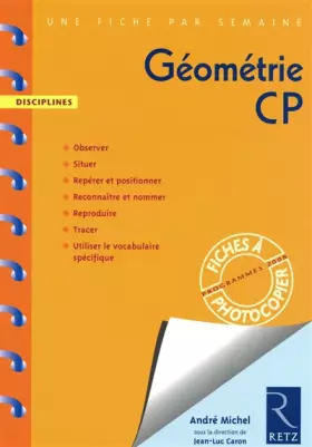 Couverture du produit · Géométrie