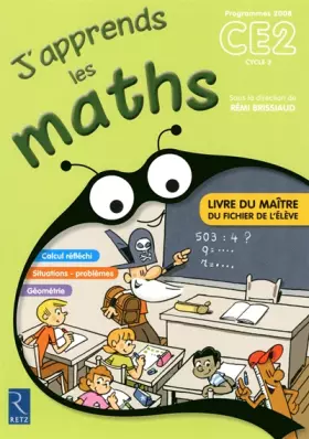 Couverture du produit · J'apprends les maths CE2 : Livre du maître, programmes 2008