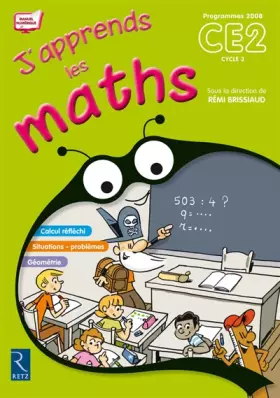 Couverture du produit · J'apprends les maths CE2 : Programme 2008