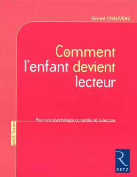 Couverture du produit · Comment l'enfant devient lecteur