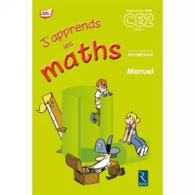 Couverture du produit · J'apprends les maths CE2 : Manuel + Fichier d'activités