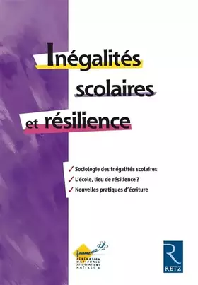 Couverture du produit · Inégalités scolaires et résilience