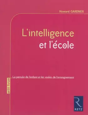 Couverture du produit · L'intelligence et l'école