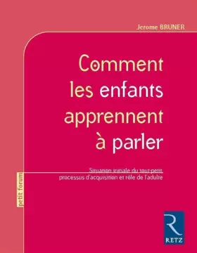 Couverture du produit · Comment les enfants apprennent à parler