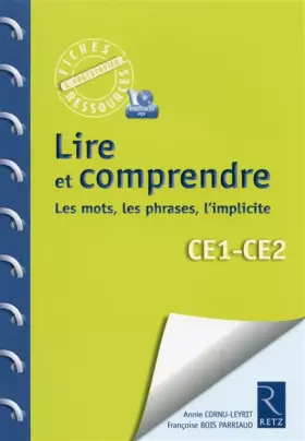 Couverture du produit · Lire et comprendre CE1-CE2 (+ CD-Rom)