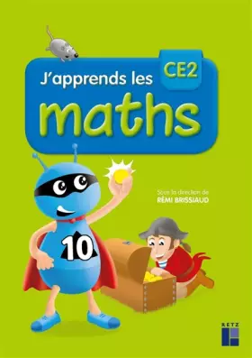 Couverture du produit · J'apprends les maths CE2 - Fichier