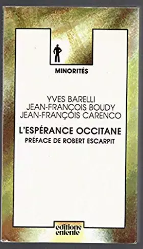 Couverture du produit · L'espérance occitane