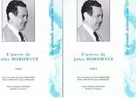 Couverture du produit · L'Oeuvre de Jules Horowitz - 2 tomes