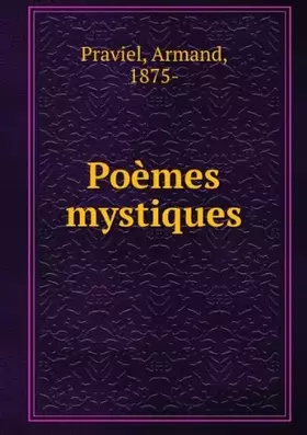 Couverture du produit · Poèmes mystiques
