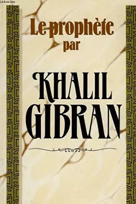 Couverture du produit · Le prophète