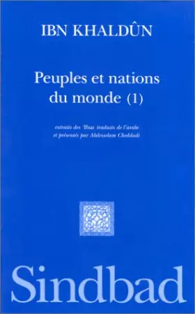 Couverture du produit · Peuples et Nations du monde, tome 1