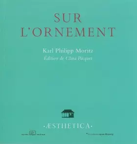 Couverture du produit · Sur l'ornement