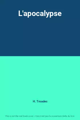 Couverture du produit · L'apocalypse