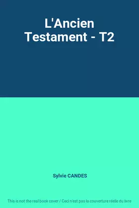 Couverture du produit · L'Ancien Testament - T2