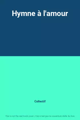 Couverture du produit · Hymne à l'amour