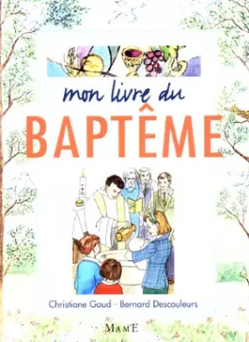 Couverture du produit · Mon livre du baptême