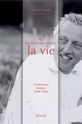 Couverture du produit · Au commencement : la Vie