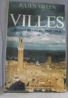Couverture du produit · Villes
