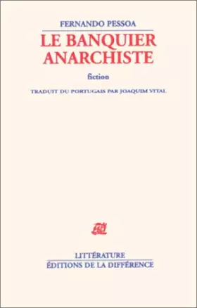 Couverture du produit · Le Banquier anarchiste, 3e édition