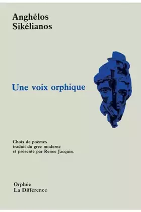 Couverture du produit · Une voix orphique 100697