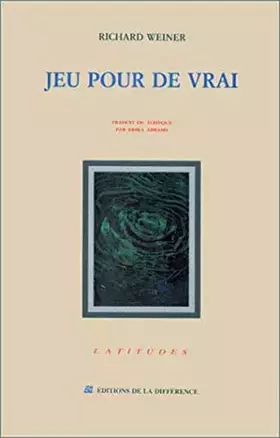 Couverture du produit · Jeu pour de vrai