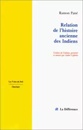 Couverture du produit · Relation de l'histoire ancienne des Indiens