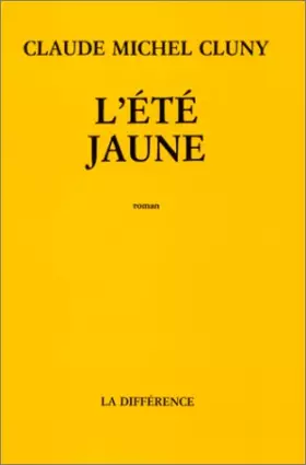 Couverture du produit · L'été jaune