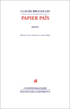 Couverture du produit · Papier païs : Poèmes