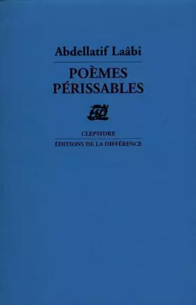 Couverture du produit · Poèmes périssables