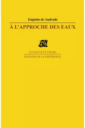 Couverture du produit · A l'approche des eaux