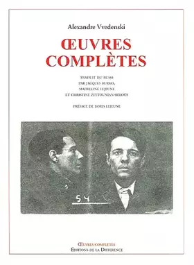 Couverture du produit · Oeuvres complètes