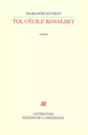 Couverture du produit · Toi, Cécile Kovalsky