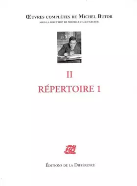 Couverture du produit · Répertoire : Tome 1