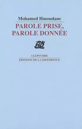 Couverture du produit · Parole prise, parole donnée