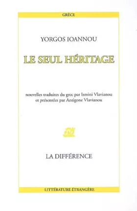 Couverture du produit · Le seul héritage