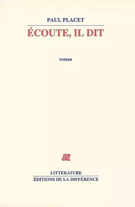 Couverture du produit · Ecoute, il dit