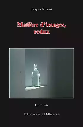 Couverture du produit · Matière d'images, redux