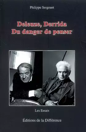 Couverture du produit · Deleuze, Derrida : Du danger de penser