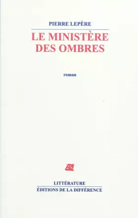 Couverture du produit · Le ministère des ombres