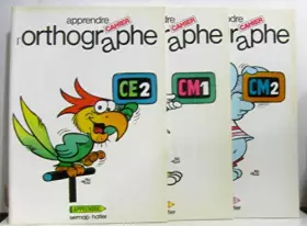 Couverture du produit · Cahier d'orthographe, CE2