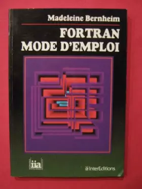 Couverture du produit · Fortran, mode d'emploi