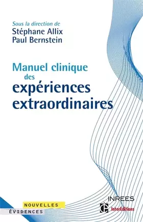 Couverture du produit · Manuel clinique des expériences extraordinaires