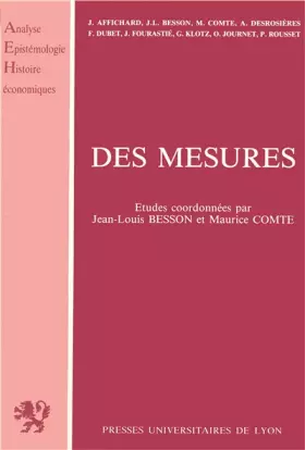Couverture du produit · Des mesures