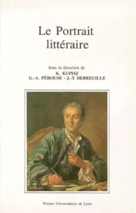 Couverture du produit · Le Portrait littéraire