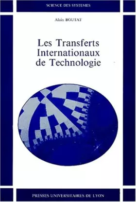 Couverture du produit · Les transferts internationaux de technologie