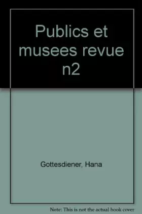 Couverture du produit · Publics et musées, numéro 2