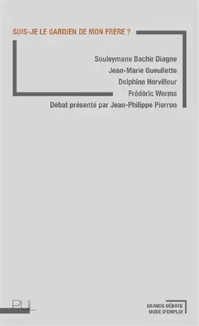 Couverture du produit · Suis-je le gardien de mon frère ?