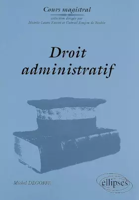 Couverture du produit · Droit Administratif