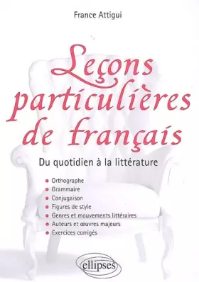 Couverture du produit · Leçon particulière de français