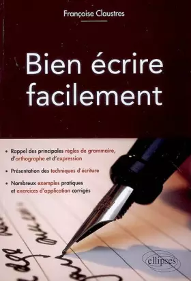 Couverture du produit · Bien écrire facilement